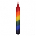 nic toys - rainbow candle diagonal, 10cm
